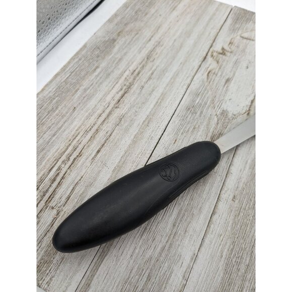 Pampered Chef Stainless Grapefruit Knife Avocado Fruit Black Handle - Picture 3 of 8